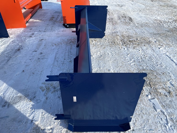 #2491-•-new-8'-light-economy-snow-pusher-for-skid-image-4