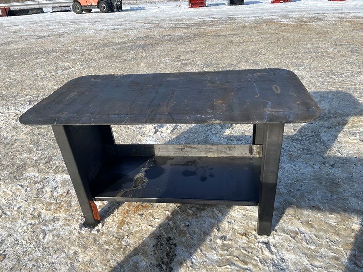#2530-•-new-kc-welding-table-with-shelf-image-2