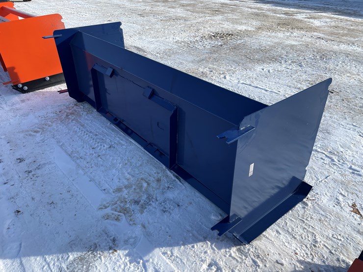 #2493-•-new-8'-light-economy-snow-pusher-for-skid-image-5