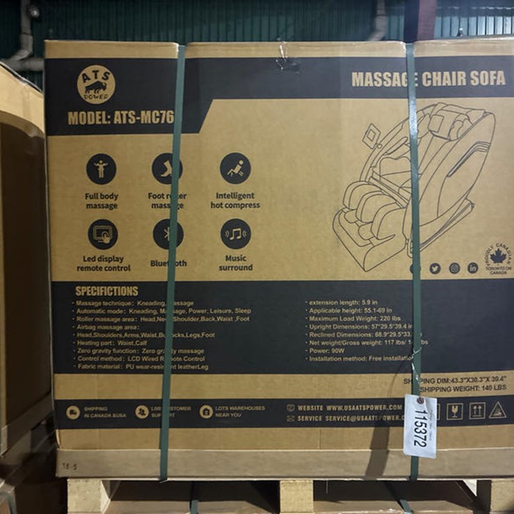 #115372 • MASSAGE SOFA CHAIR