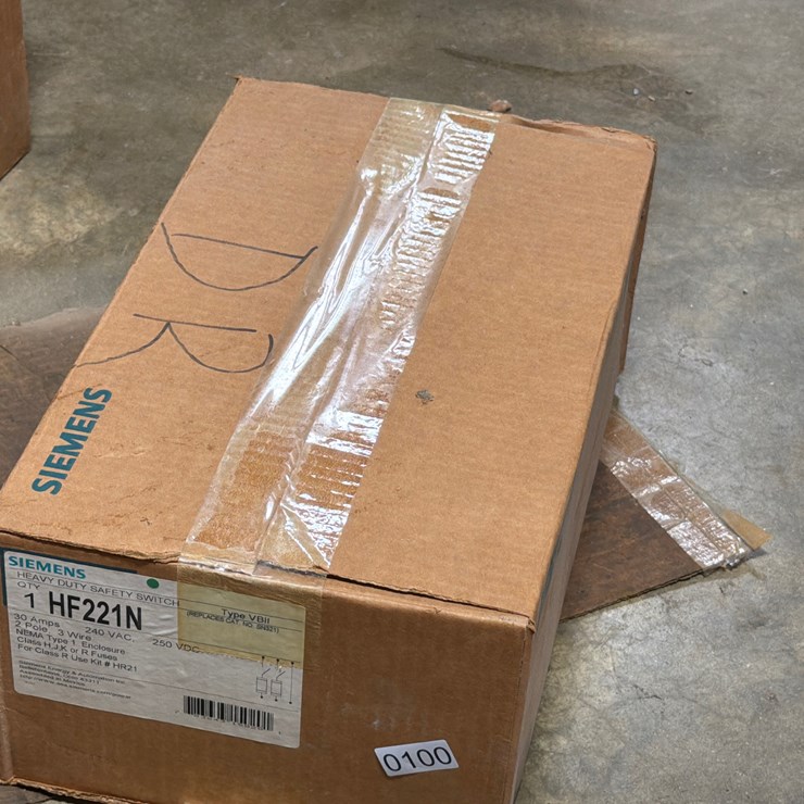 #100 • SIEMENS SAFETY SWITCH
