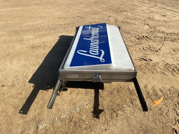 #1025-•-vintage-lighted-hanging-laundromat-sign-image-4