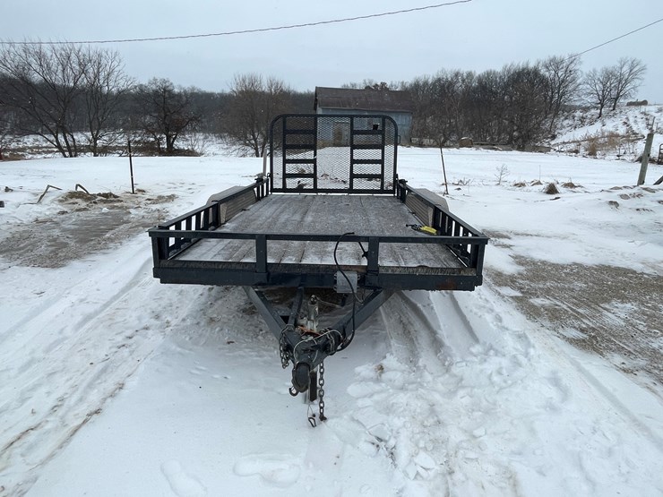 #137-•-2014-pj-14'-tandem-axel-trailer-(no-title,-for-parts)-image-2