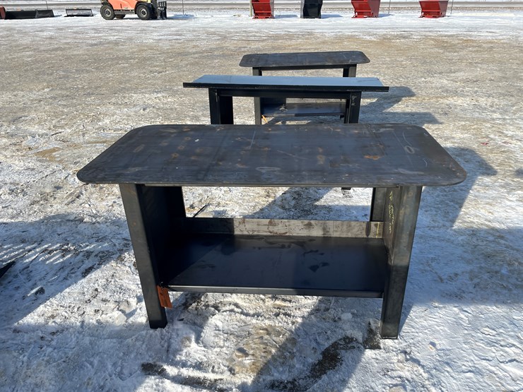 #2531-•-new-kc-welding-table-with-shelf-image-2