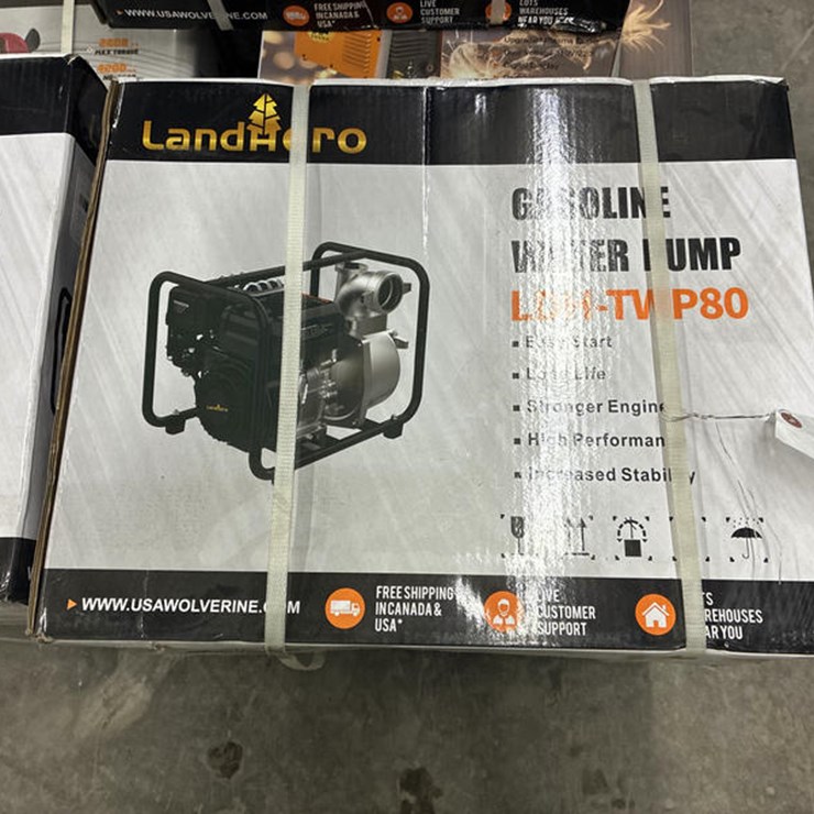 #115368 • GASOLINE WATER PUMP