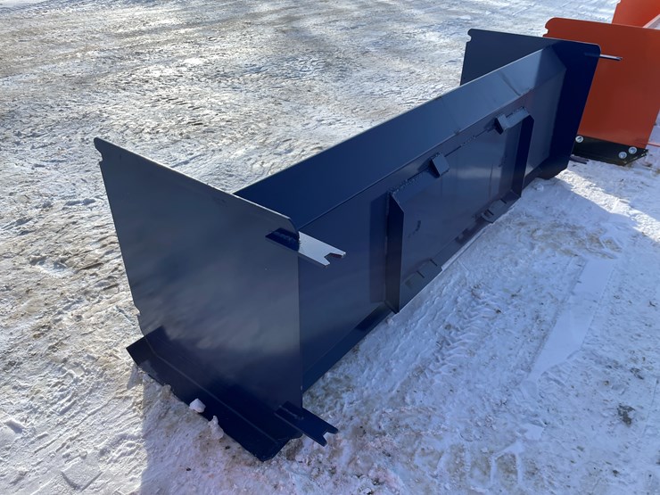 #2493-•-new-8'-light-economy-snow-pusher-for-skid-image-7