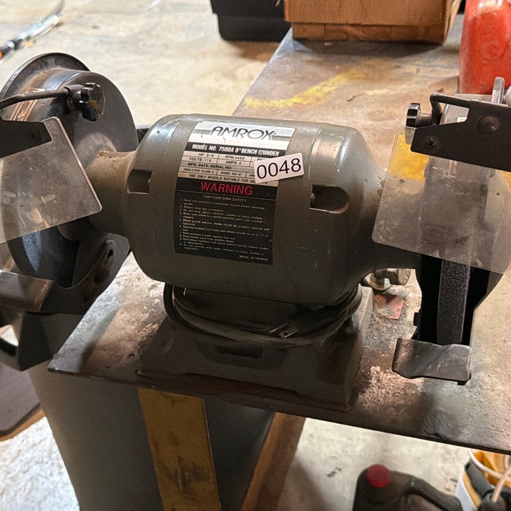 #48 • AMROX 8” BENCH GRINDER