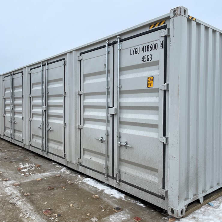 #401 • 40' High Cube Multi-Door Shipping Container
