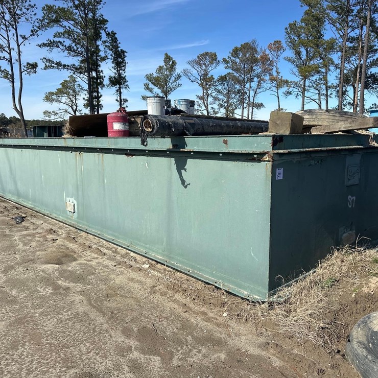 SHUGART 10 X 40FT SECTIONAL BARGE