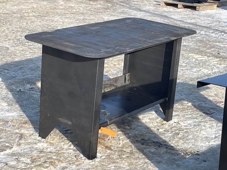 #2530-•-new-kc-welding-table-with-shelf-image-3