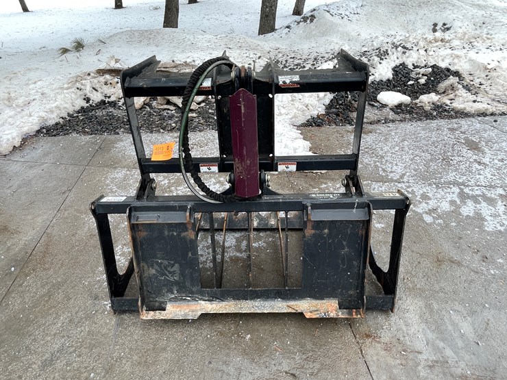 #4913-•-virnig-mini-skid-steer-mount-48"-grapple-bucket-image-2