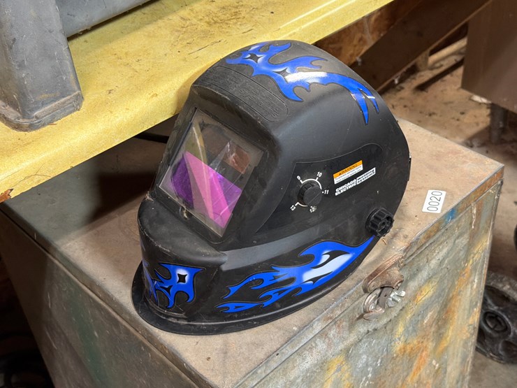 #20-•-rolling-metal-bin-with-welding-rods-and-helmet-image-2