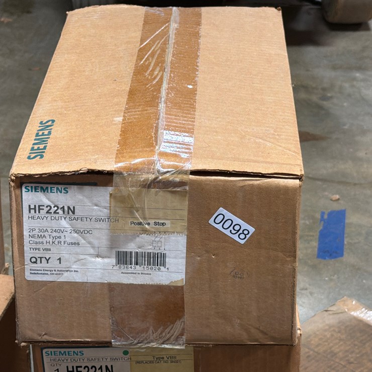 #98 • SIEMENS SAFETY SWITCH