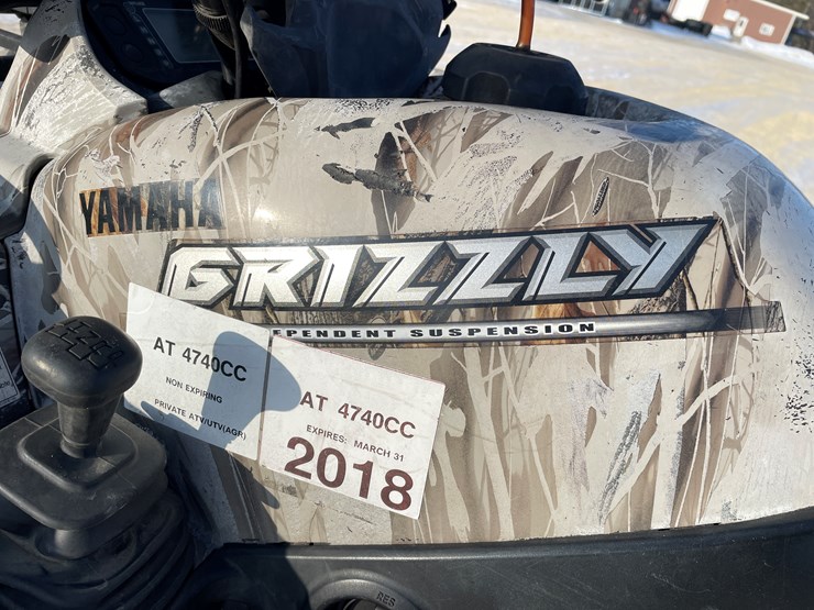 #200-•-2006-yamaha-grizzly-660-atv-(sells-with-bill-of-sale-only)-image-9