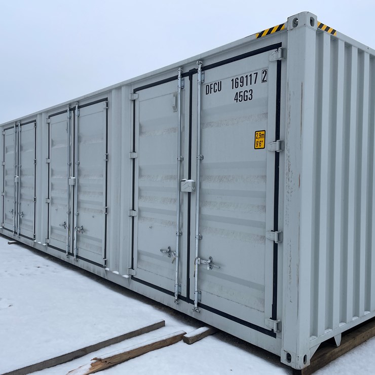 #402 • 40' Single Use Multi Door Hi-Cube Shipping Container