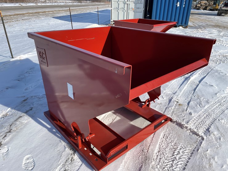 #2489-•-new-kc-self-dumping-hopper-with-fork-pockets-image-1