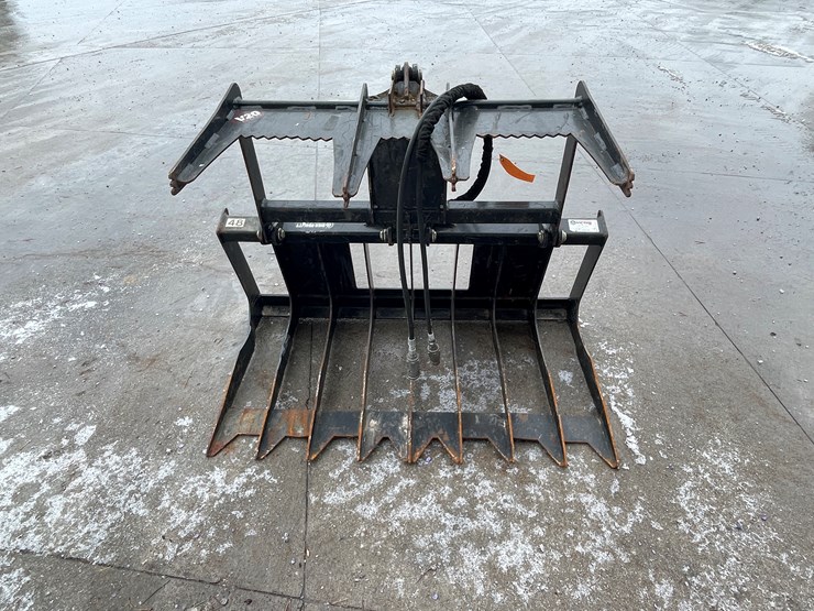 #4913-•-virnig-mini-skid-steer-mount-48"-grapple-bucket-image-7