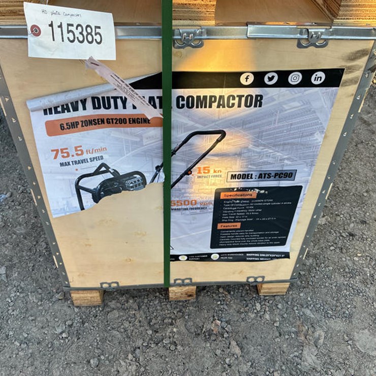 #115386 • HD PLATE COMPACTOR