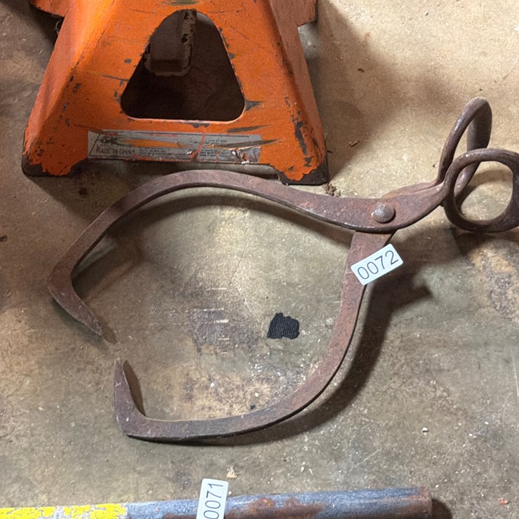 #72 • VINTAGE ICE TONGS