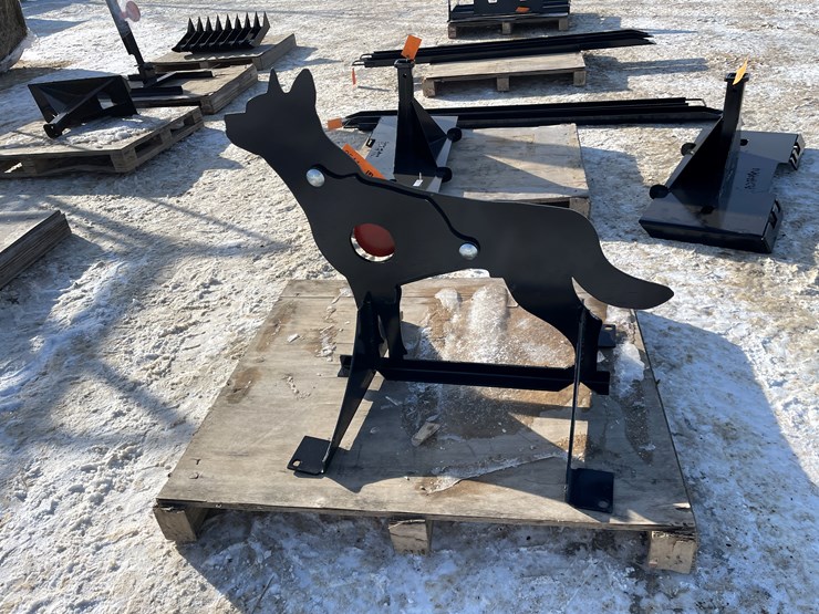 #2541-•-new-kc-ar500-steel-coyote-shooting-target-image-2