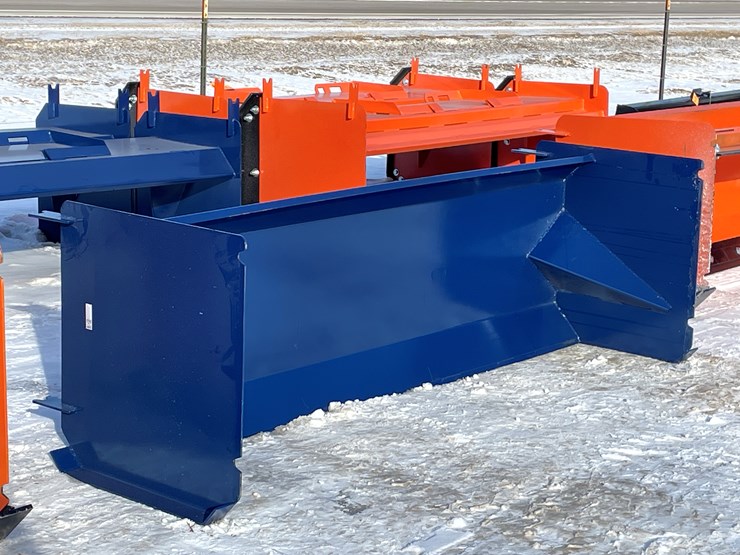 #2491-•-new-8'-light-economy-snow-pusher-for-skid-image-3