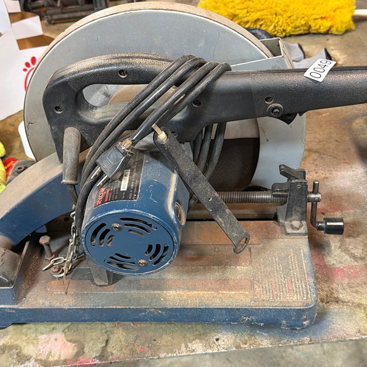 #49 • RYOBI 14” METAL CUT OFF SAW