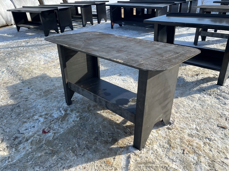 #2530-•-new-kc-welding-table-with-shelf-image-4