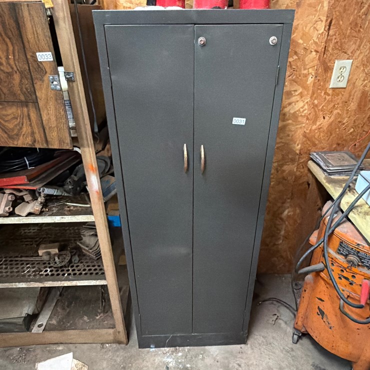 #31 • METAL CABINET 22”X19”X60”