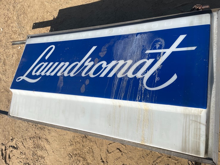 #1025-•-vintage-lighted-hanging-laundromat-sign-image-8