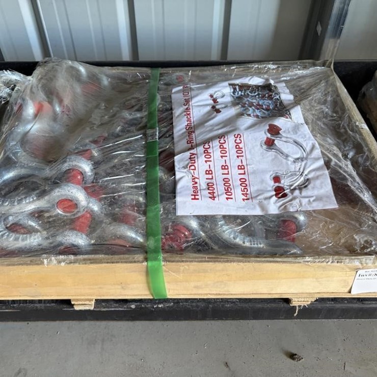 Heavy Duty D-ring Shackle Set (Qty 30)