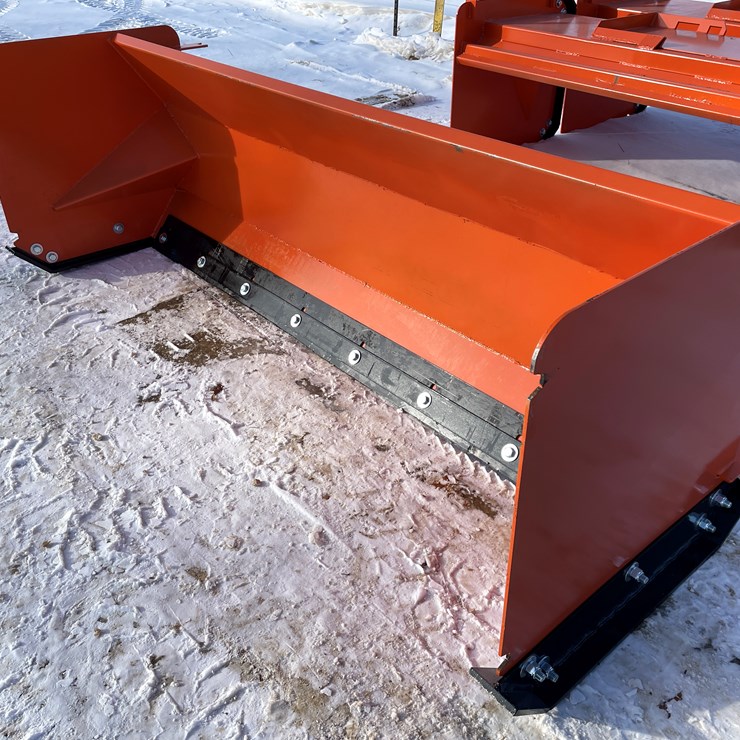 #2495 • New 8' Snow Pusher for Skid Steer