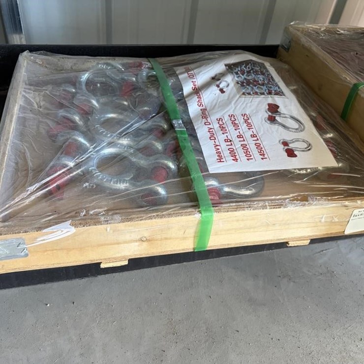 Heavy Duty D-ring Shackle Set (Qty 30)