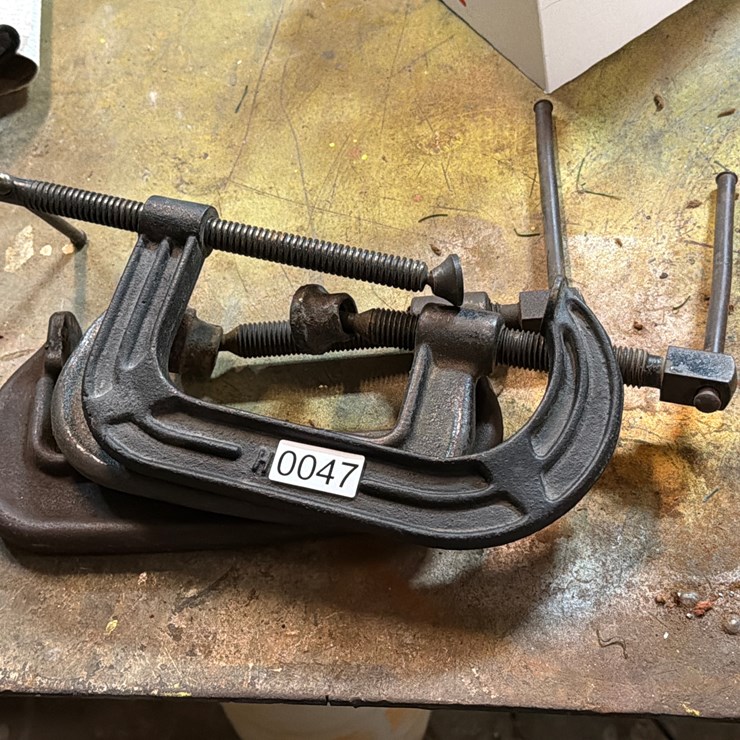 #47 • LOT OF C CLAMPS