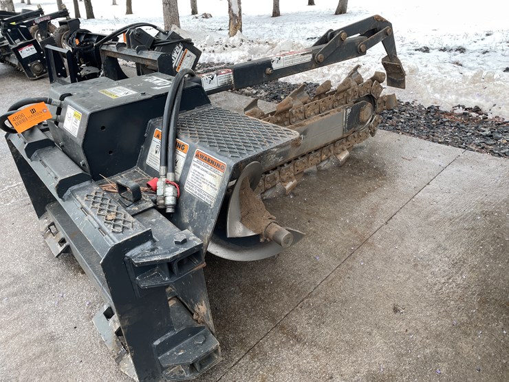 #4906-•-lowe-skid-steer-mount-xr21-trencher-image-1