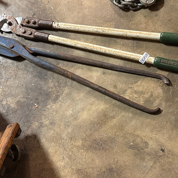 #68 • METAL SHEARS AND GREENLEE CABLE CUTTER