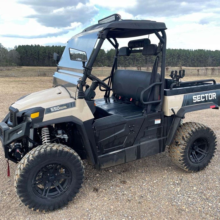2021 HiSun Sector 550 4x4 UTV w/ Dump Bed (247 Hours)
