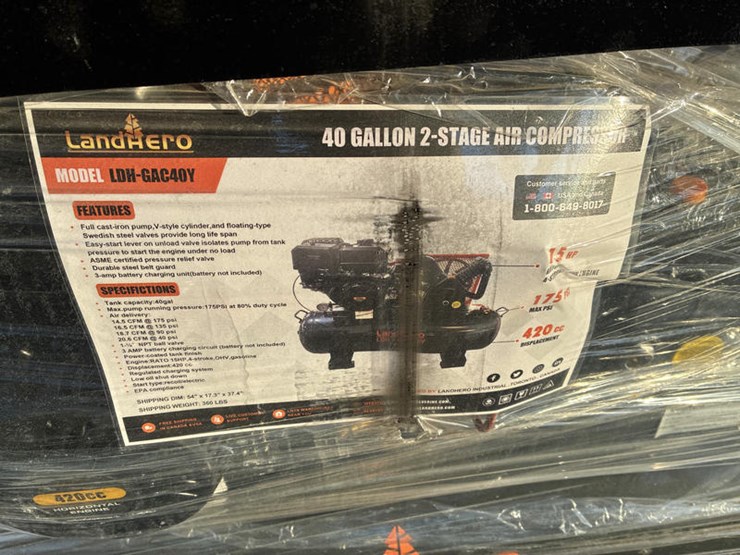 #115405-•-40-gal-2-stage-air-compressor-image-4