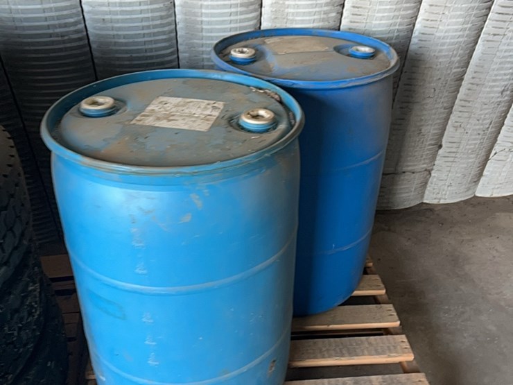 (2)-plastic-55-gallon-storage-barrels-image-1