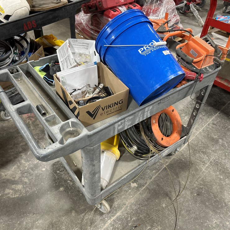 #5453 • Lights, PPE, Cable, Rolling Cart