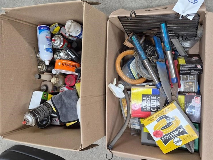 assorted-fluids,-hand-tools,-parts-image-1