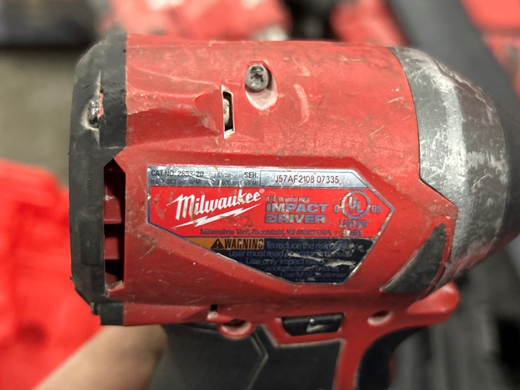 #5450-•-misc.-milwaukee-tools-w/-rolling-cart-image-16