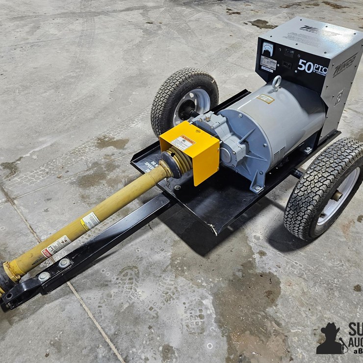 Winco 50PTOC-3/B Portable Tractor Driven PTO Generator