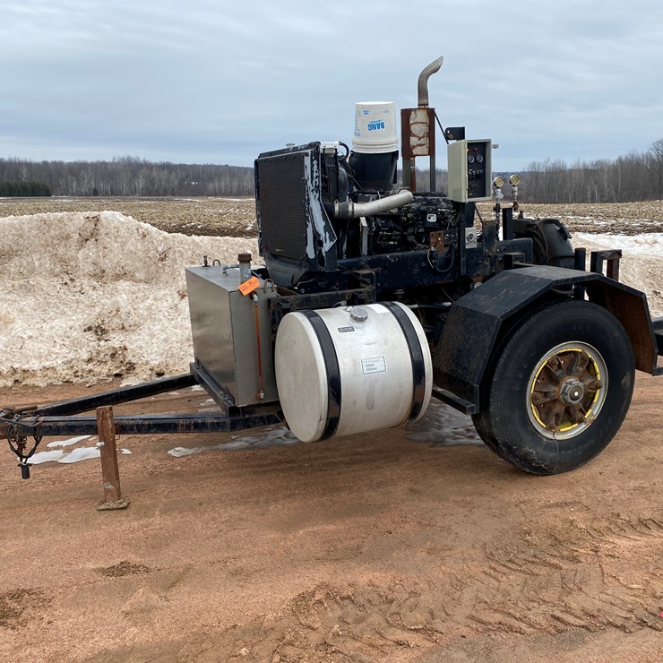 #620 • Cummins Powered Booster Pump Trailer (Arpin, WI)