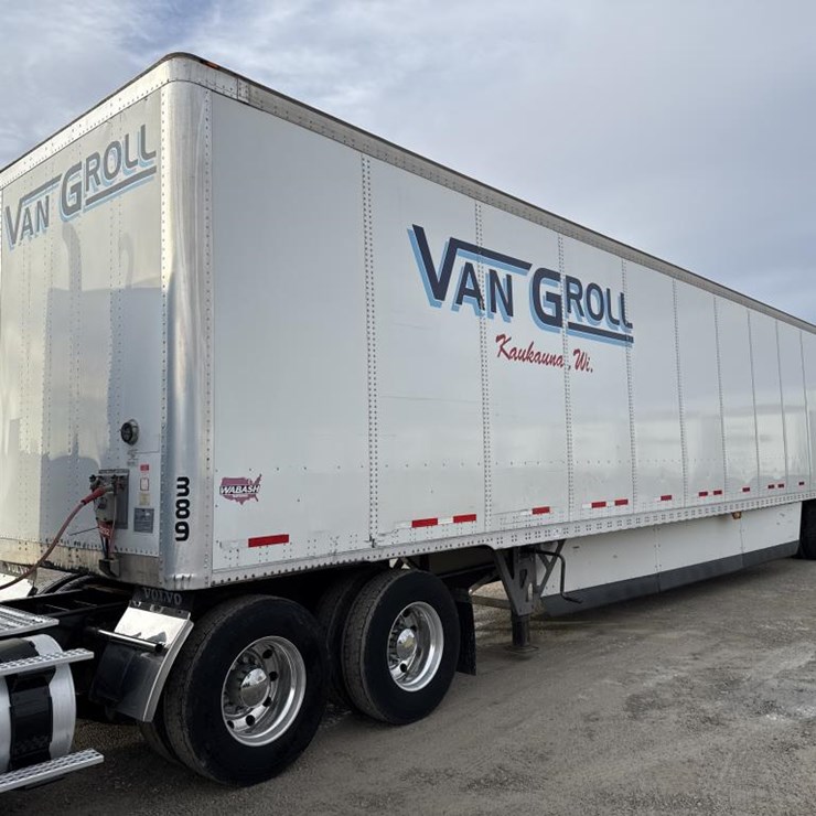 #2252 • 2015 Wabash 53' Van Trailer