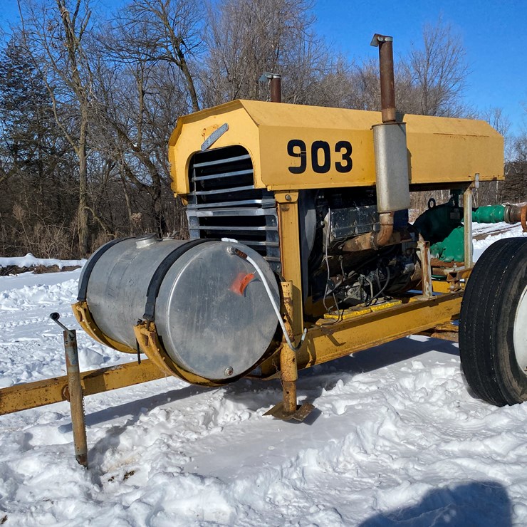 #640 • Cummins 903 Powered Pump Trailer (West Salem, WI)