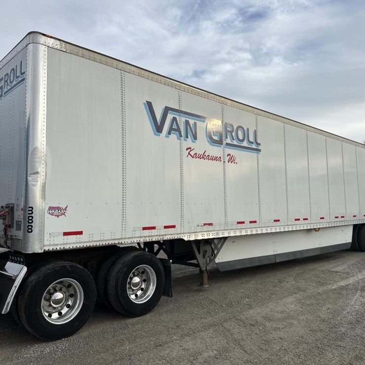 #2266 • 2015 Wabash 53' Van Trailer