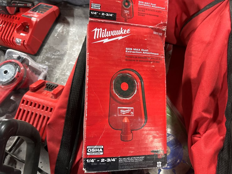 #5448-•-misc.-milwaukee-tools-w/-rolling-cart-image-12