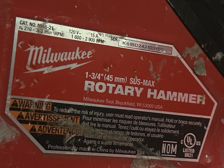 #5449-•-misc.-milwaukee-tools-w/-rolling-cart-image-13