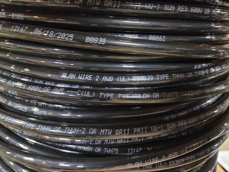 #5395-•-(2)-spools-of-2-awg-copper-wire-image-4