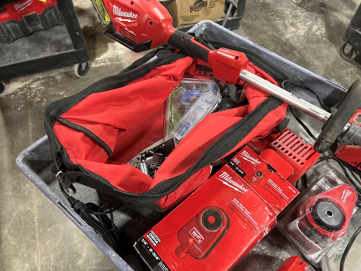 #5448-•-misc.-milwaukee-tools-w/-rolling-cart-image-5